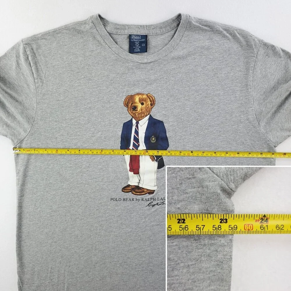 Polo Bear By Ralph Lauren Vintage T-Shirt Prep Men's Large